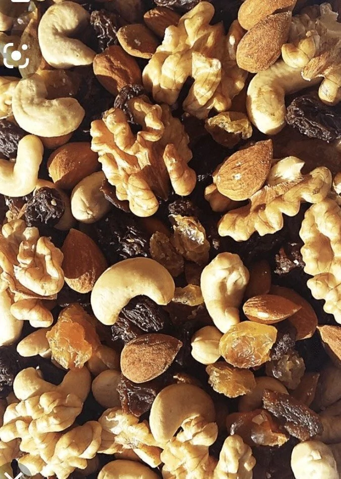Mix energetico (almendras, nueces,castañas de caju, maní y pasa de uva)