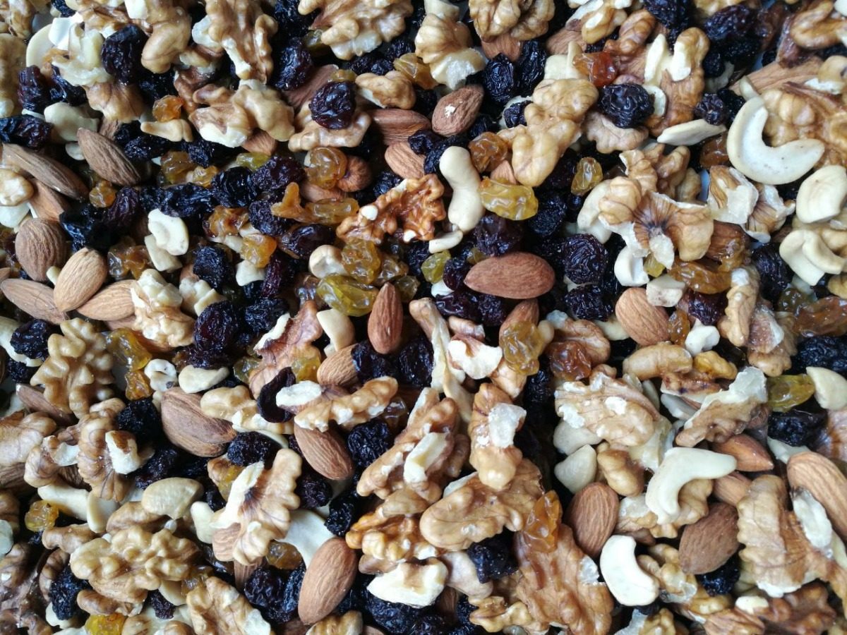 Mix europeo (almendras, nueces,castañas de caju y pasa de uva)